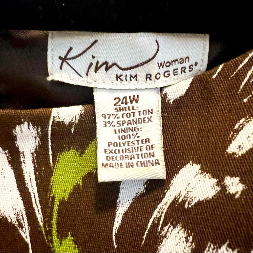 KIM RODGERS•SLEEVELESS DRESS•SIZE 24W• - Picture 5 of 10